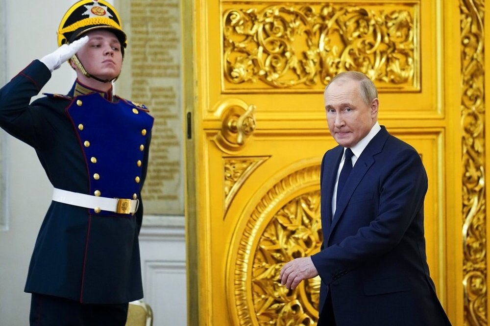 俄國總統普丁傳將進行胃癌手術。（資料照片／美聯社）