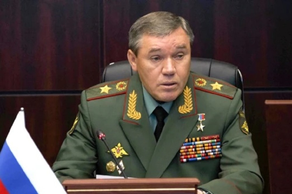 俄參謀總長格拉西莫夫是否在視察前線時受傷，仍未獲證實。（取自塔斯社）