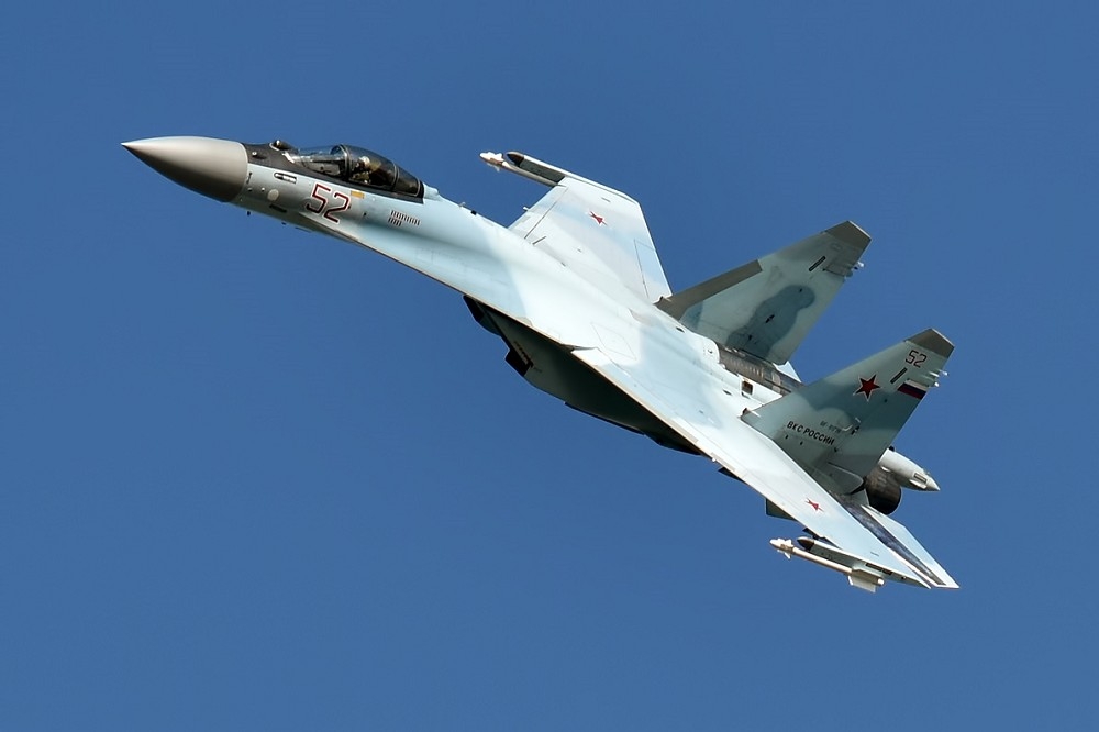 俄羅斯Su-35戰機被擊落可能影響其未來在印度「中型多用途戰機」重啟標案的競爭。（維基百科）