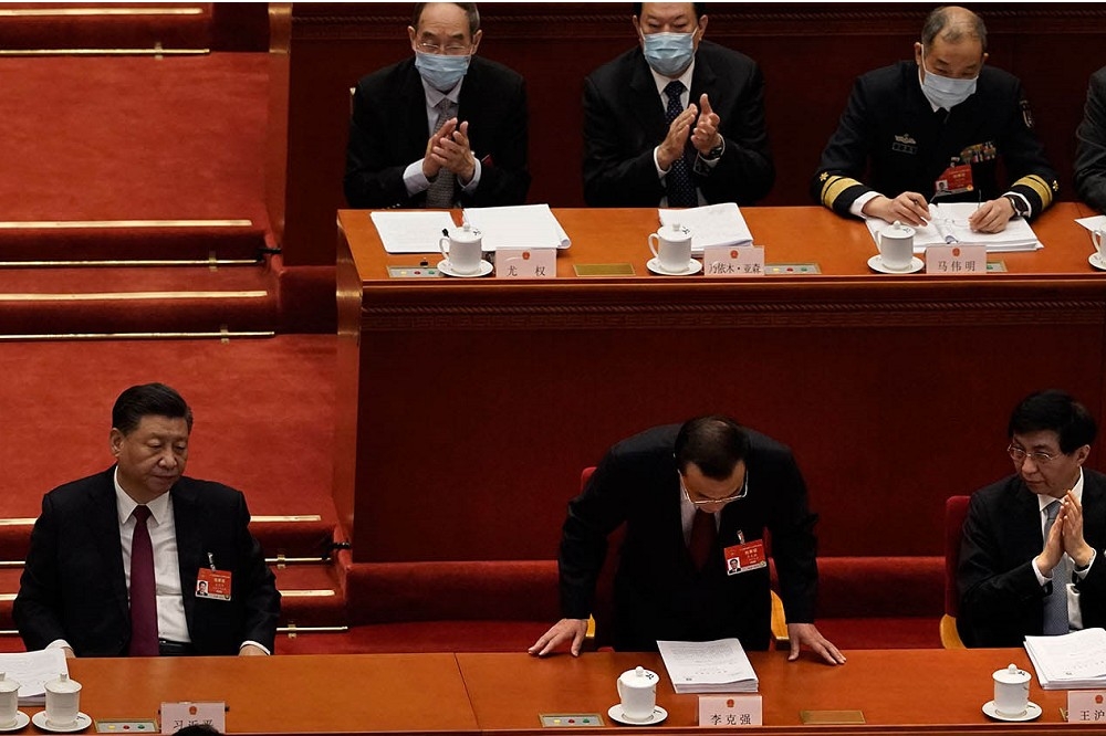 5月5日中共召开的政治局常委会，的确有不同寻常之处。（美联社）(photo:UpMedia)
