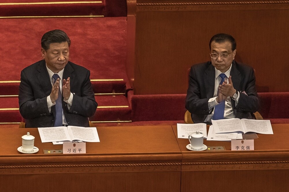 李克强（右）期望卸任后，能有一名可与习近平集权抗衡的总理。（资料照片／美联社）(photo:UpMedia)