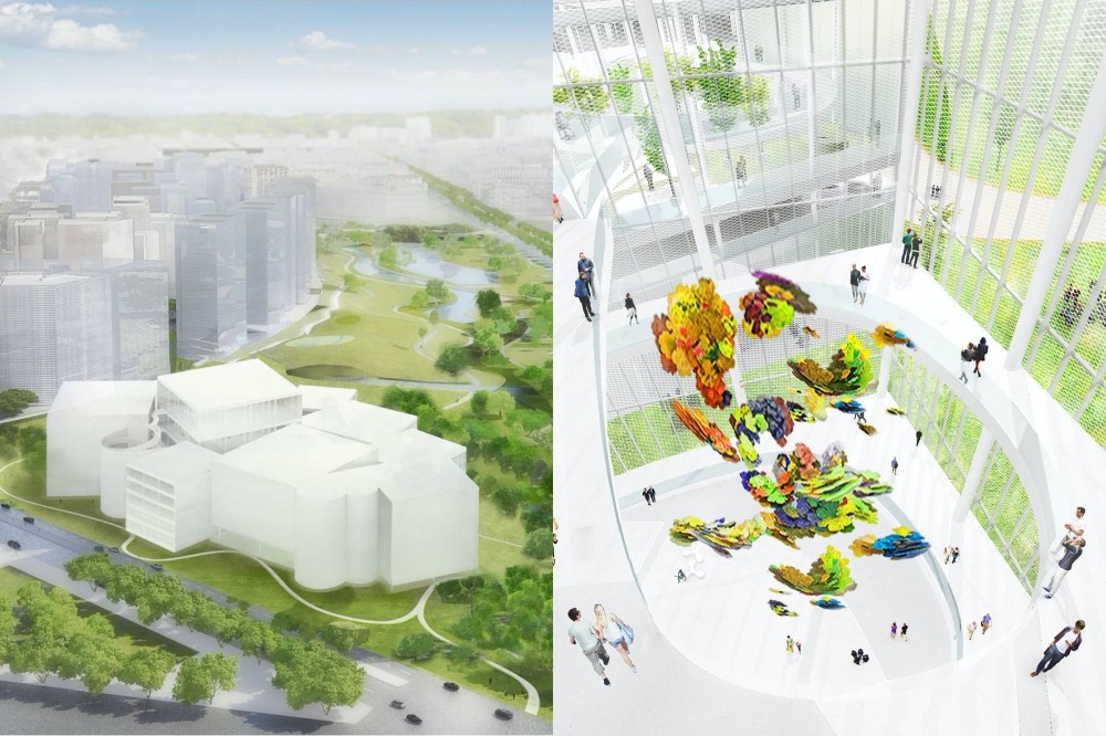 世界級地標「台中綠美圖」全台首座美術館結合圖書館的共構建築（取自台中市政府官網）