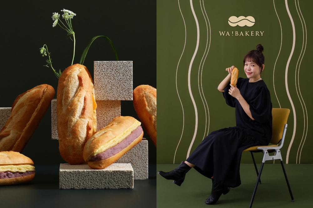 古娃娃開麵包店！全新美食品牌「WA!BAKERY」即將登場　首推 5 款夾餡麵包