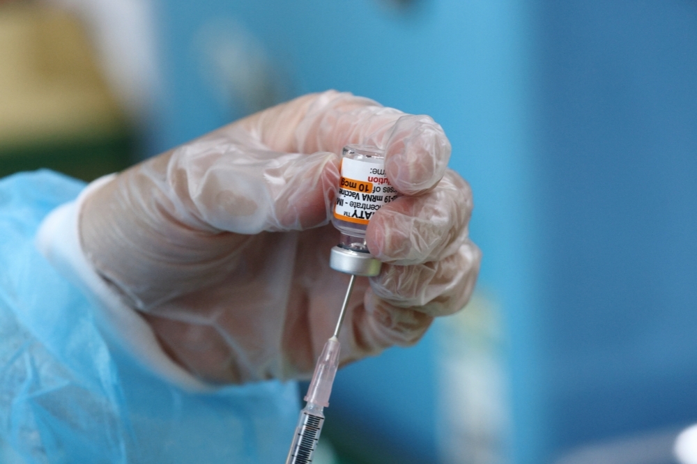 第二批採購Pfizer-BioNTech兒童疫苗33萬劑抵台，屆時將再提供給5-11歲兒童接種使用。（資料照片／陳愷巨攝）