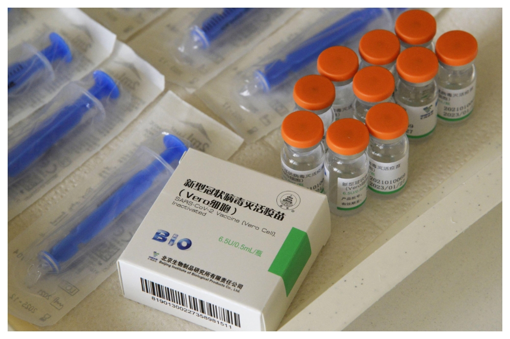 受害者泣訴逾萬人施打中國國產疫苗後罹患白血病。（美聯社）
