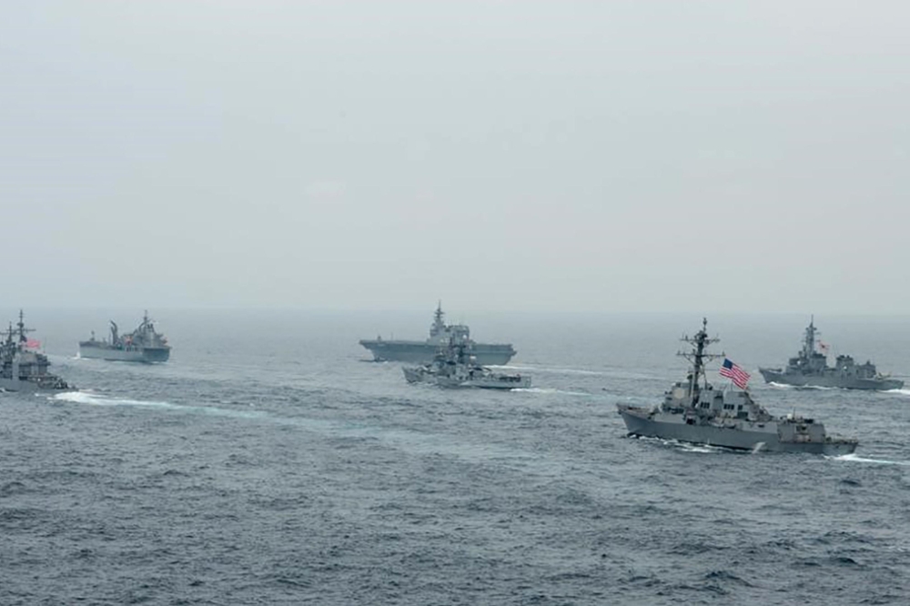 美方支持台湾海崃是国际水域的说法，并表示未来将继续航行通过。（美联社）(photo:UpMedia)