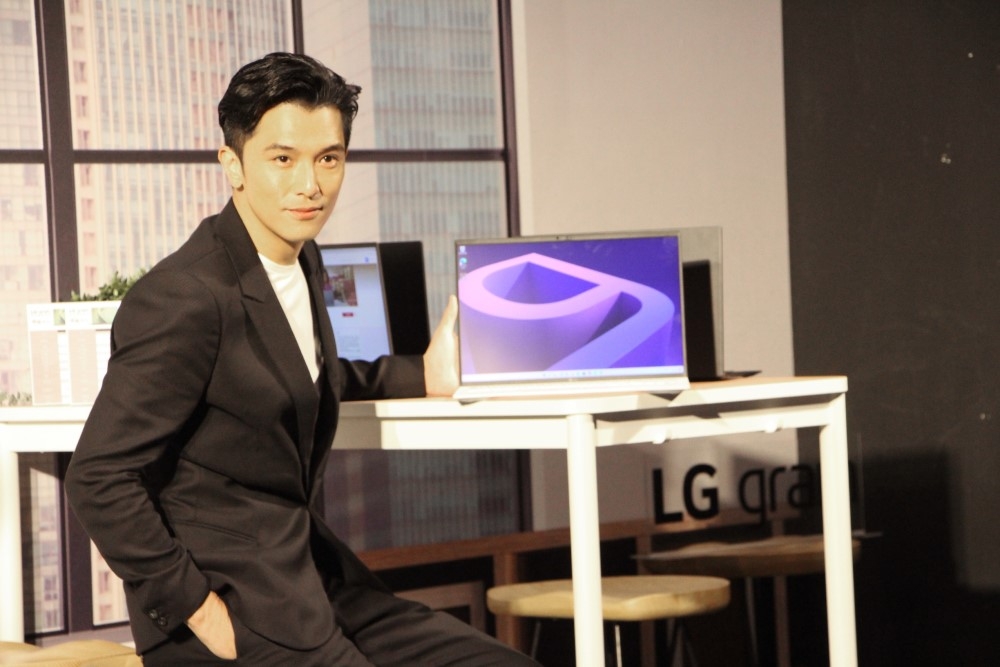 全新 2022 LG gram 系列筆電（邱家琳攝）