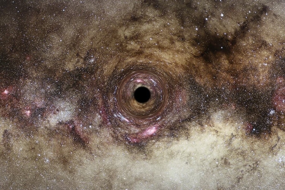 哈伯望遠鏡追蹤到在太空中漂流黑洞的證據。（NASA/ESA哈伯望遠鏡）