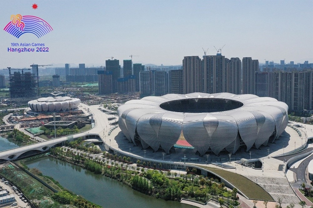 原訂9月在杭州舉行的亞運宣佈延期，具體日期未定。（取自杭州亞運官網）