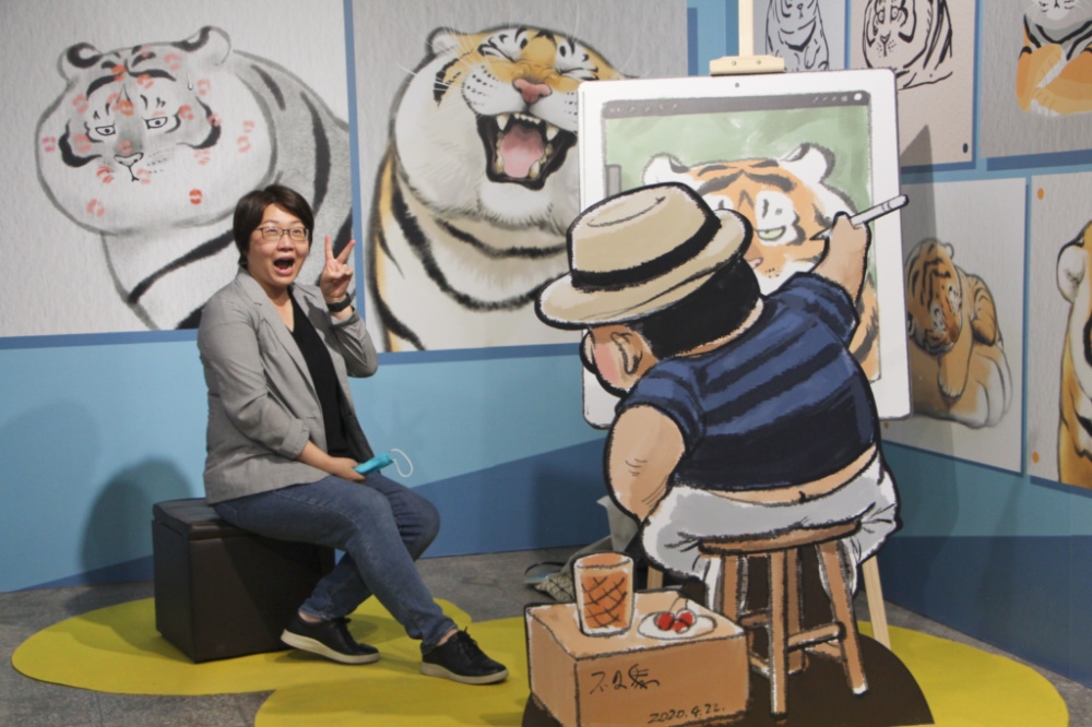 「我不是胖虎週年展」自6月24日至9月18日在台北松菸展出（邱家琳攝）