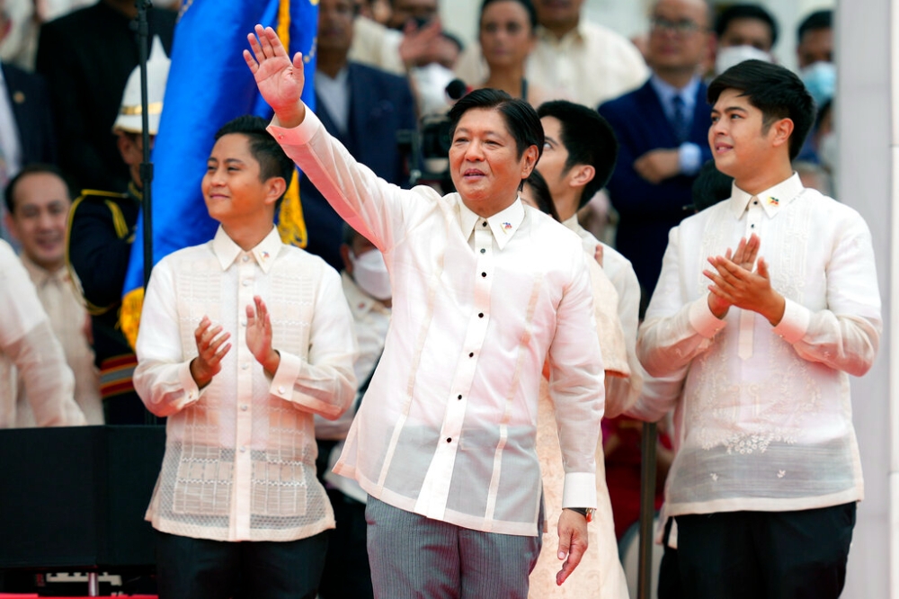 小馬可仕30日宣誓就職，成為菲律賓第17屆總統（美聯社）