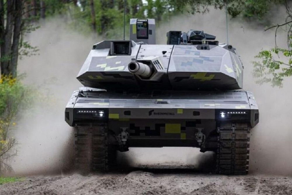 最新型的KF51黑豹（Panther）主力戰車，讓人能一窺未來主力戰車的發展方向。（Source：Rheinmetall） 