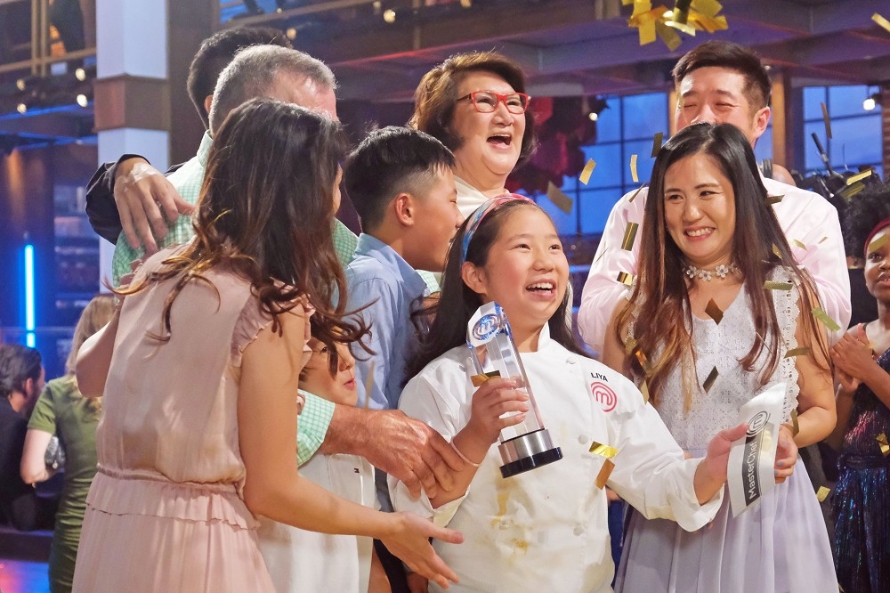 《小小顶级厨师美国版》第 8 季冠军 Liya Chu 是个 ABC（取自 MasterChef Junior 粉丝专页）(photo:UpMedia)