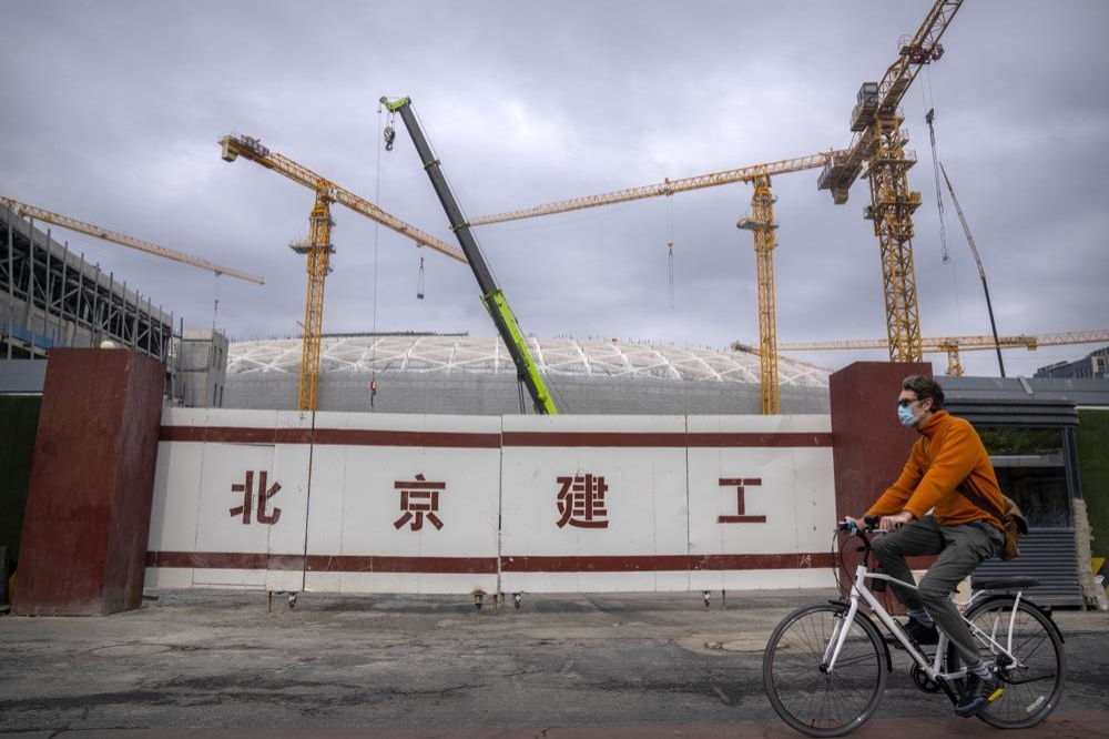 中国出现烂尾楼屋主停缴贷款风波。（美联社）(photo:UpMedia)