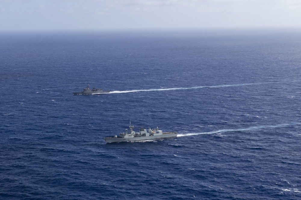 全球26国共襄盛举的「环太平洋军事演习」已如火如荼的展开。（取自DVIDS）(photo:UpMedia)