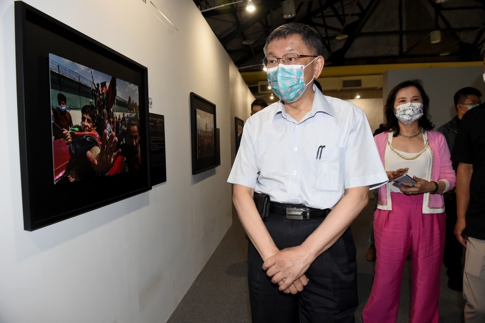 台北市長柯文哲今年將再度以視訊方式，出席與上海一同舉辦的雙城論壇。（資料照片／張哲偉攝）