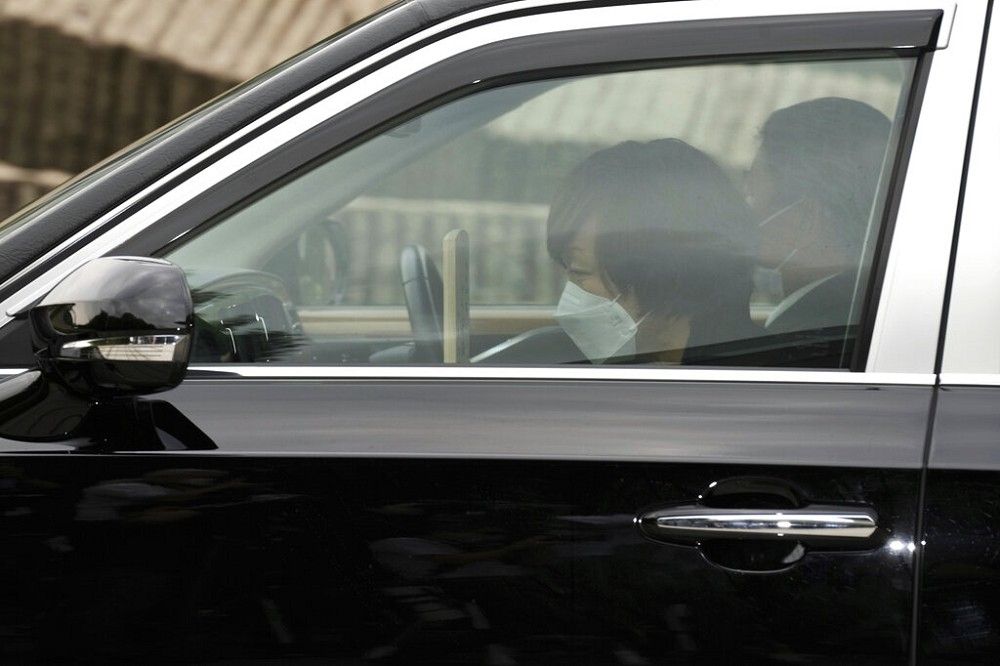 安倍晋三遗孀安倍昭惠在东京发生小车祸。（资料照片／美联社）(photo:UpMedia)