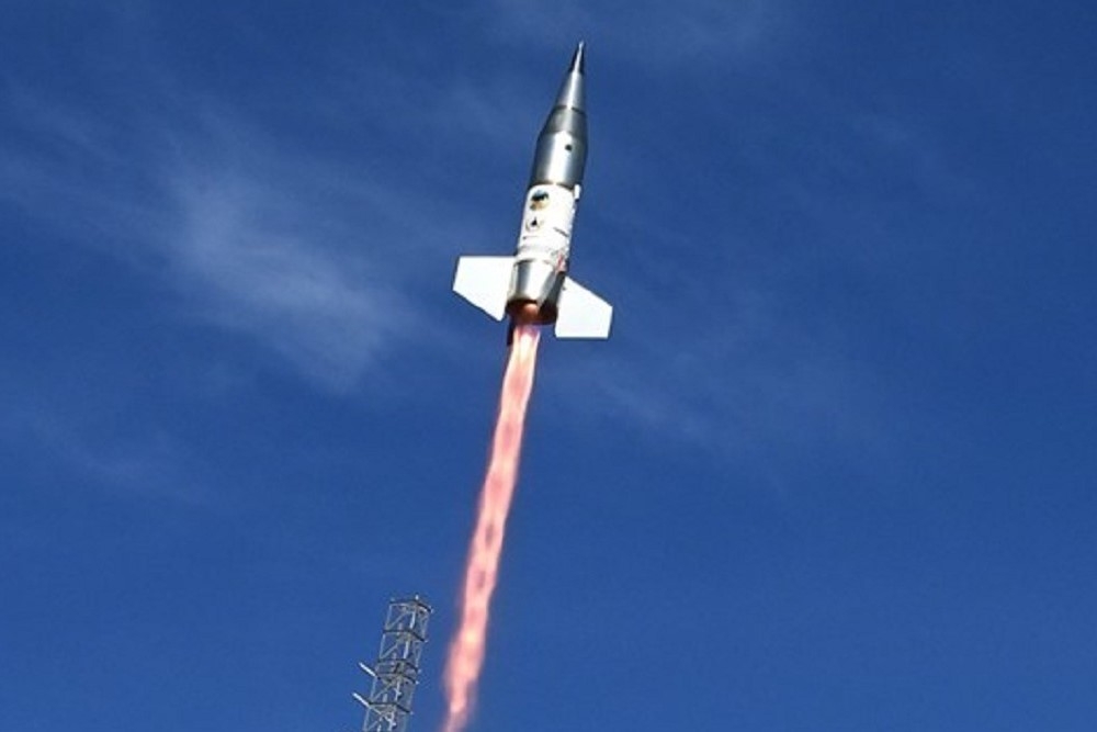 美国的XL-2火箭升空，「X-Bow」公司的技术极具军事潜力。（取自X-Bow公司网站）(photo:UpMedia)