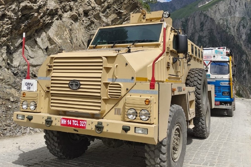 QRFV未來將提升印軍機動能力，同時也能作為提供支援火力的載具。（取自塔塔先進系統公司網站）