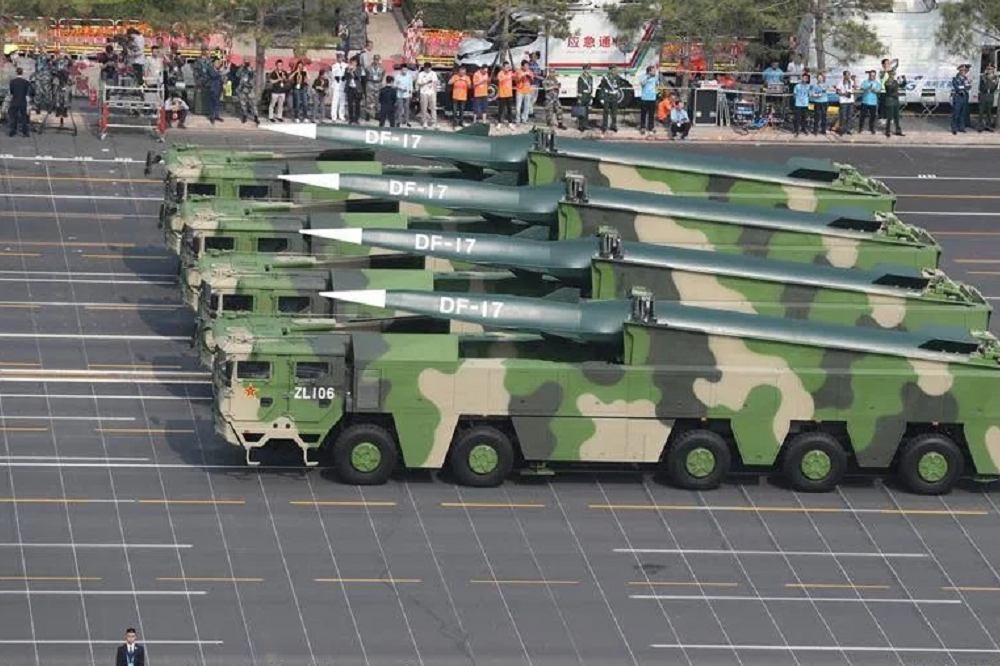 中國在台灣周遭設立7個操演區，今天下午更發射多枚東風飛彈。示意圖。（資料照片／取自新華網）