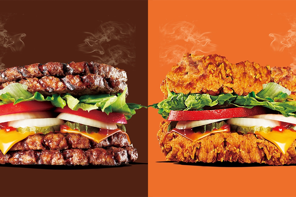 漢堡王「無麵包漢堡」限時 14 天開吃！雙炸雞排、4 層牛肉排重磅登場