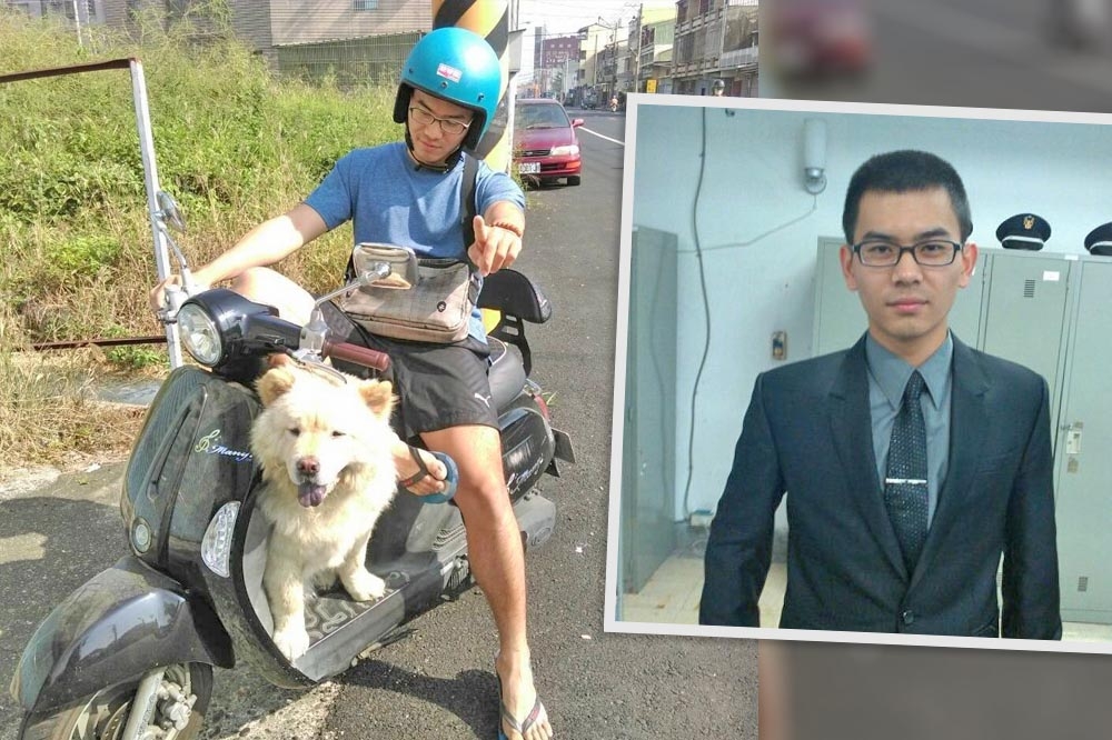 台南市27歲員警曹瑞傑殉職。（取自臉書）