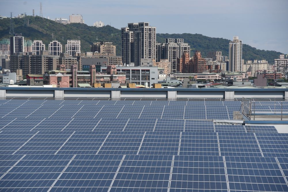 今天太陽光電發電量破紀錄，達到555萬瓩。（資料照片／蔣銀珊攝）