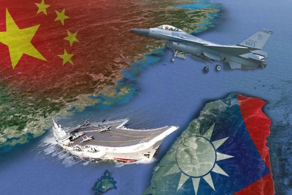國軍已經沒有能力在台灣周邊掌握制空及制海優勢，台灣應該做的是採用「區域拒止」的概念，用來取代「區域控制」的傳統思維。（本報合成圖片）