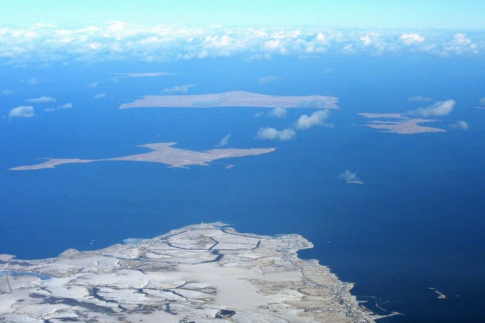 日本北方四岛，俄称南库里尔群岛。（美联社）(photo:UpMedia)