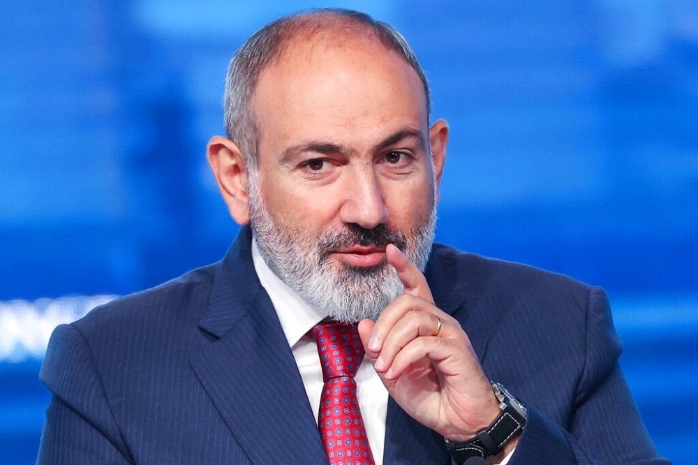 亞美尼亞總理帕辛揚（Nikol Pashinyan）。（資料照片／美聯社）