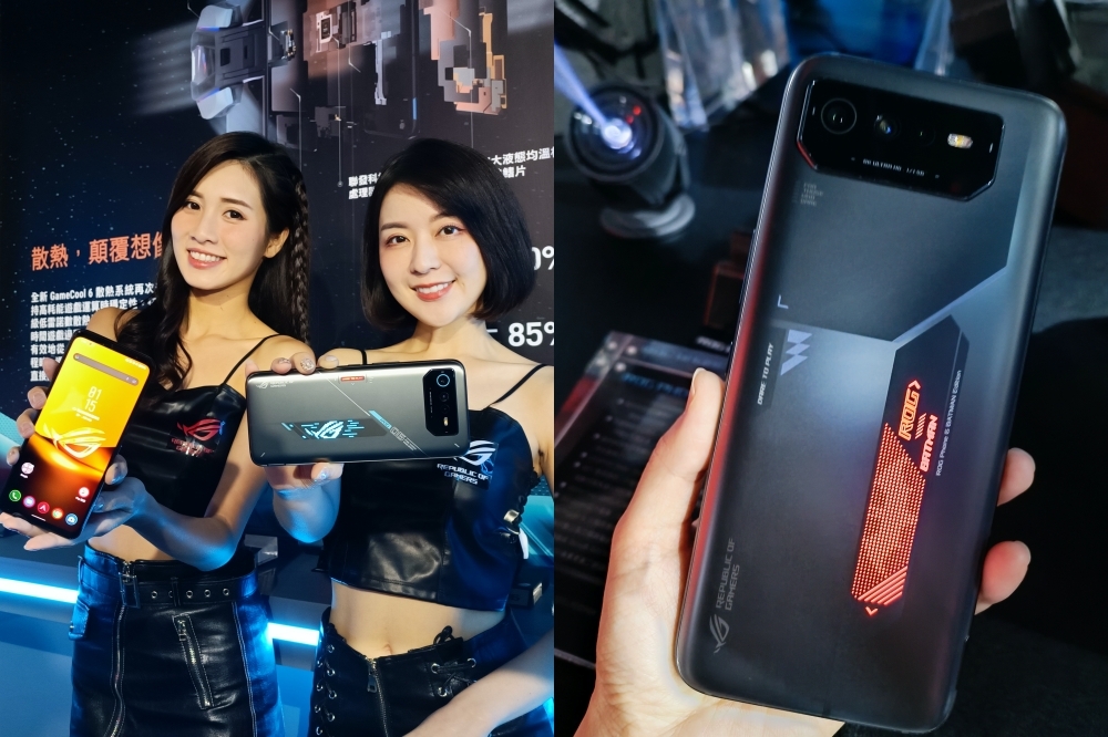 華碩 ROG Phone 6D 搭載聯發科技天璣 9000+ 磅礡誕生（林冠伶攝）