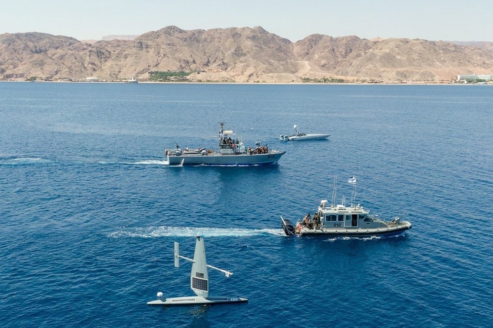 美以两国海军携手合作，研究人工智慧与无人艇协助执行海上任务。（取自DVIDS）(photo:UpMedia)