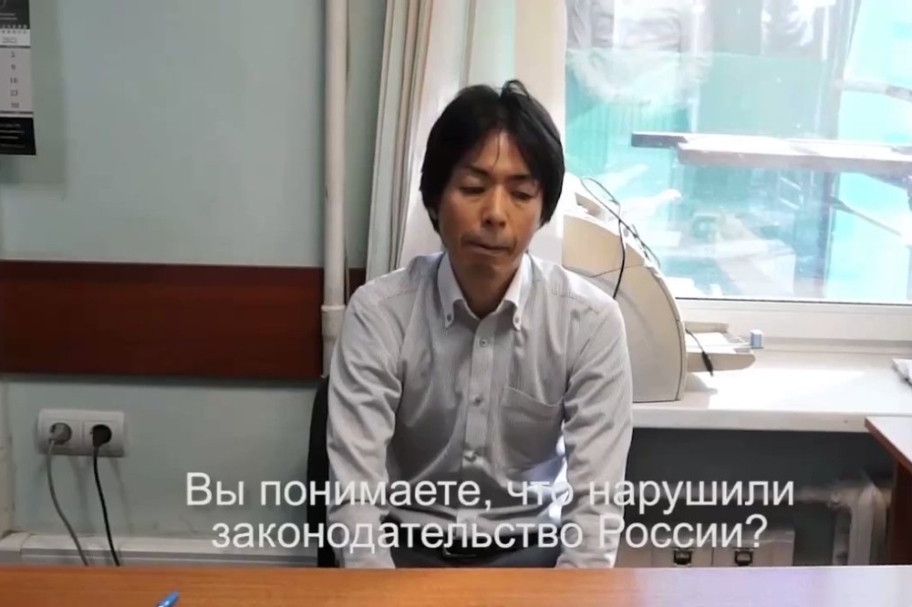 日本外交官辰德基香被控从事间谍行为遭俄方驱逐。（取自推特@igorsushko）(photo:UpMedia)