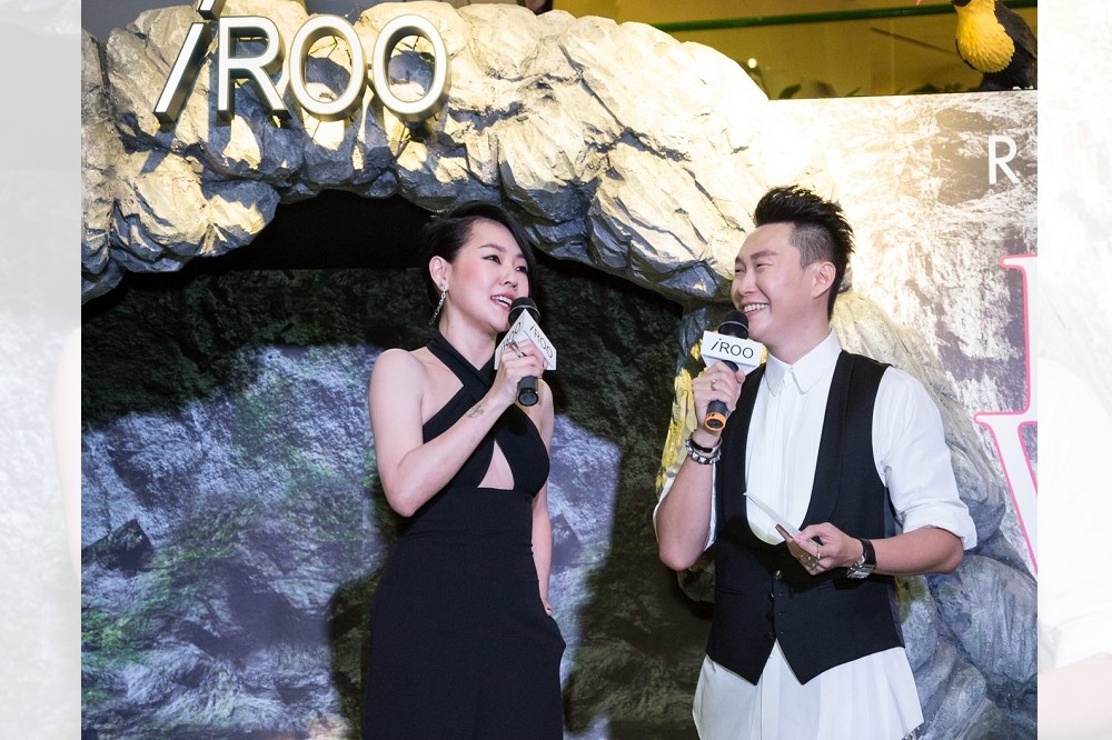 台灣知名女裝品牌「iROO」曾與小S（左）等知名藝人合作，卻被檢舉涉嫌產品數據造假。（取自iROO臉書粉專）
