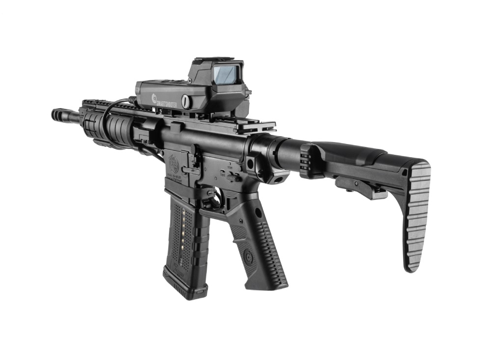 美國陸軍採購的以色列SMASH 2000L射控系統，對外銷售則稱SMASH 3000，體積更小也更輕便。（取自Smart Shooter公司）