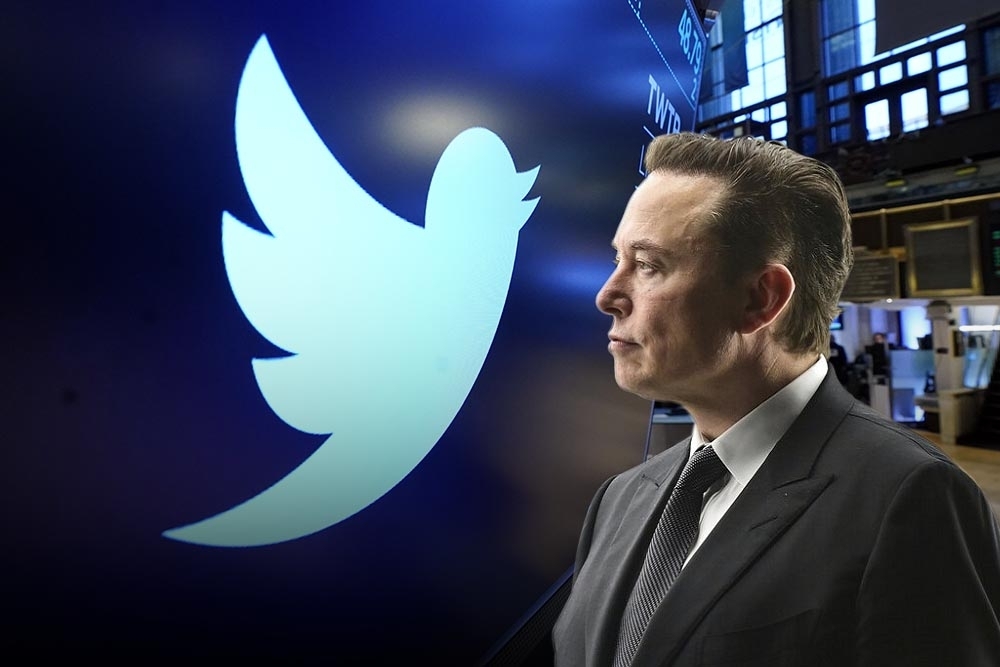 馬斯克收購推特後大量裁員，推特員工提起集體訴訟。（美聯社）