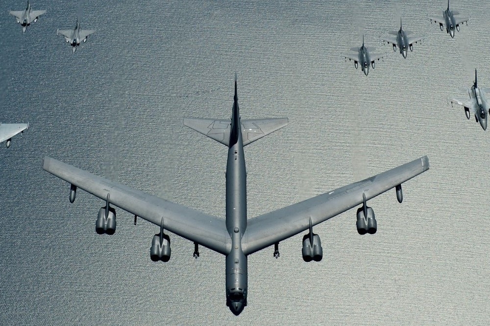 美國的B-52戰略轟炸機（取自DVIDS）