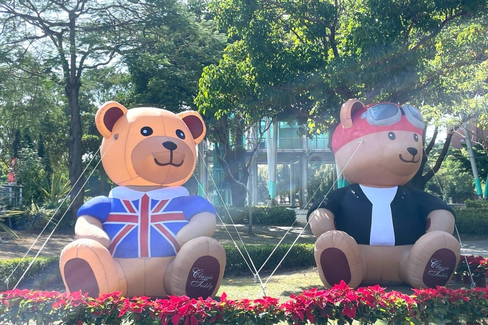 「2022 泰迪熊 in 新營」可愛登場免費拍（台南觀旅局提供）