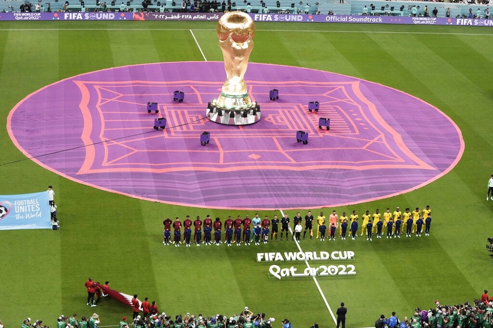 卡達世界盃足球賽將舉行至12月18日。（美聯社）
