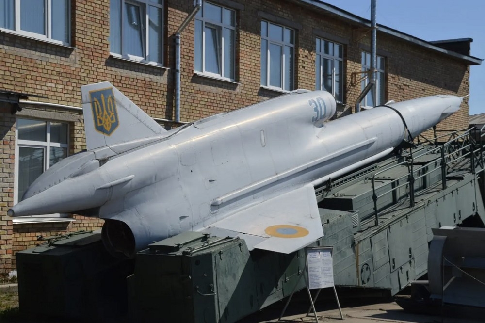 疑似被烏軍改裝用來對俄國腹地目標發動攻擊的Tu-141無人機。（取自The Drive網站）