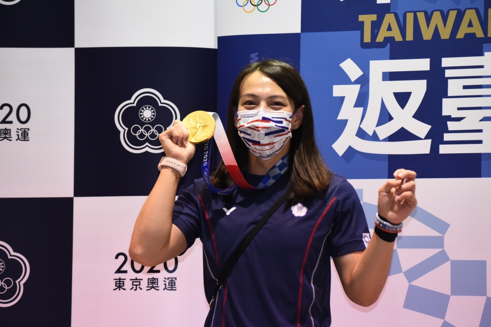 台灣「舉重女神」郭婞淳預計在周五（9日）出賽2022年哥倫比亞舉重世錦賽，她將力拼女子59公斤級的5連霸。（資料照片／張哲偉攝）