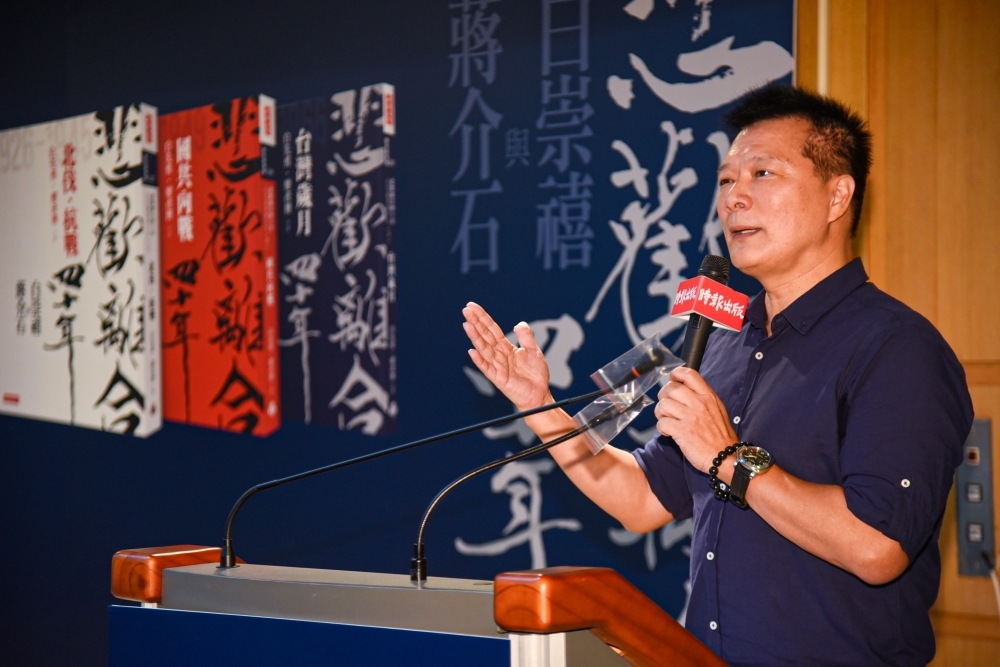 蔡詩萍出任台北市政府文化局長，因過去蔡曾為文批判國民黨及「九二共識」兩岸路線等，引發部分深藍支持者群起反彈「炸鍋」。（資料照片／蔣銀珊攝）