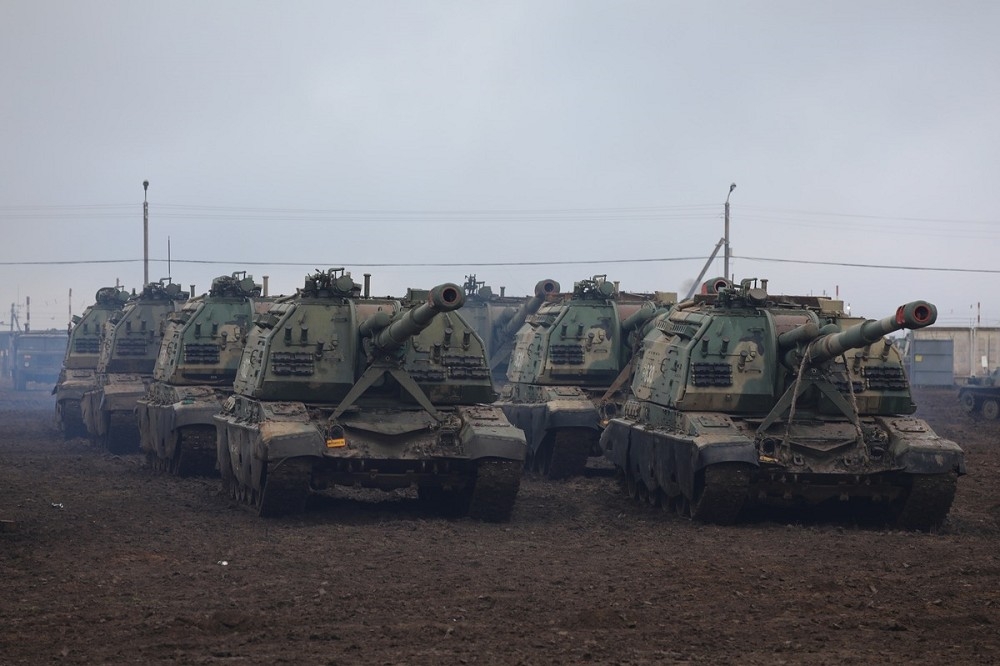 俄軍計畫增兵至150萬人，並且吸取在烏克蘭作戰的經驗，將新增更多砲兵單位。（取自俄國國防部）
