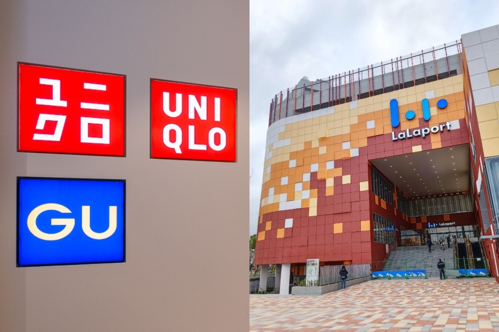 GU 與 UNIQLO 聯手打造千坪概念店進駐台中三井 LaLaport （林冠伶攝）