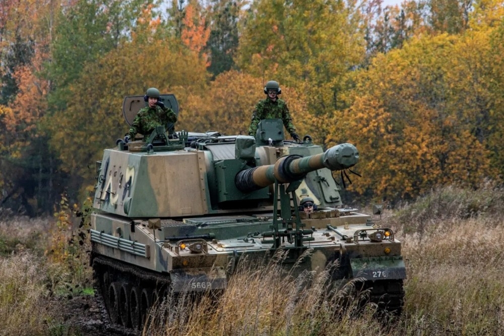 愛沙尼亞國防部近日再與韓華集團簽約，增購12輛K9自走砲，提升地面部隊火力。（取自愛沙尼亞國防部網站）