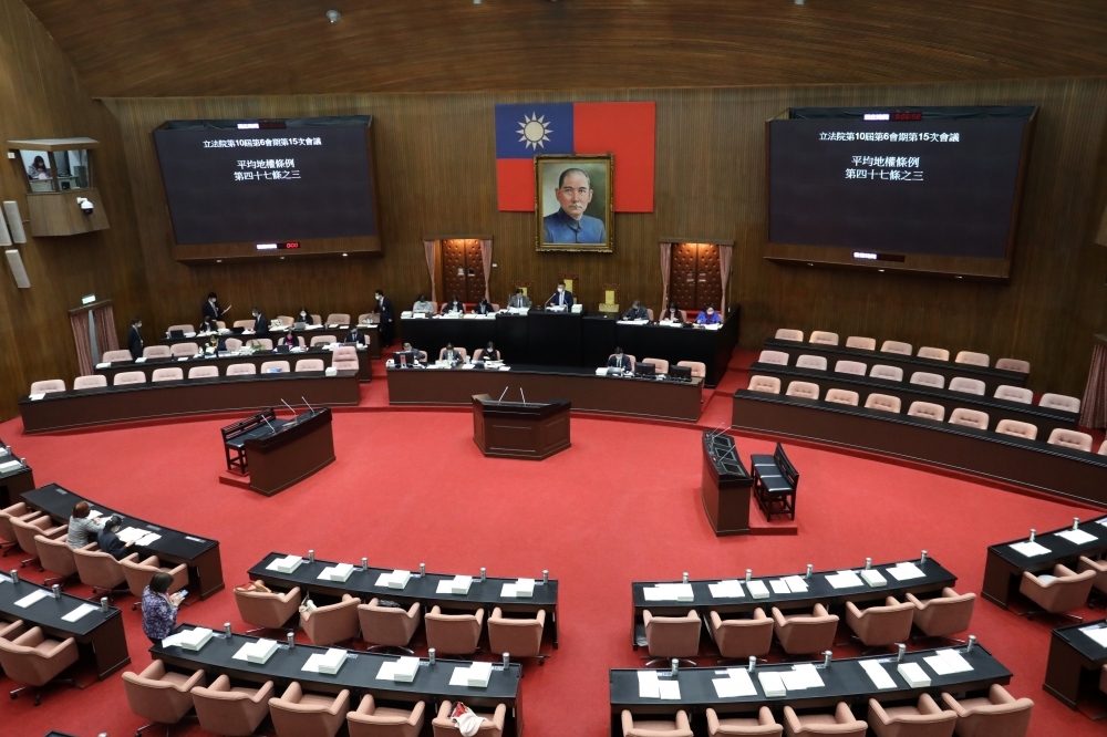 立法院會期今天是最後一天，將進行中央政府總預算等案的表決。（資料照片／王侑聖攝）