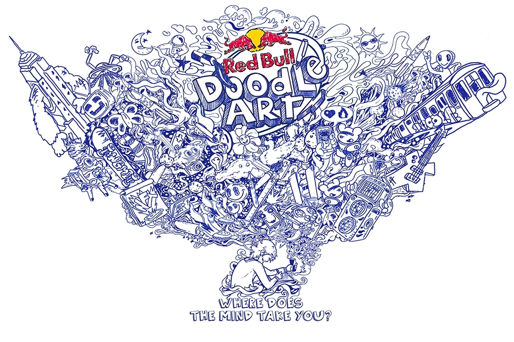 Red Bull Doodle Art 創意塗鴉賽等你來挑戰（Red Bull 提供）