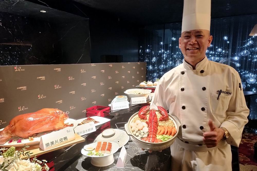 李方艾美中餐廳由有國宴經驗的香港籍主廚李錦培領軍。（楊文琳攝）