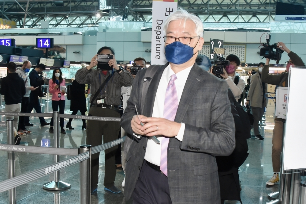 國民黨副主席夏立言昨天結束訪中行程返台，遭台灣基進痛批「通敵賣台」。（資料照片／張哲偉攝）
