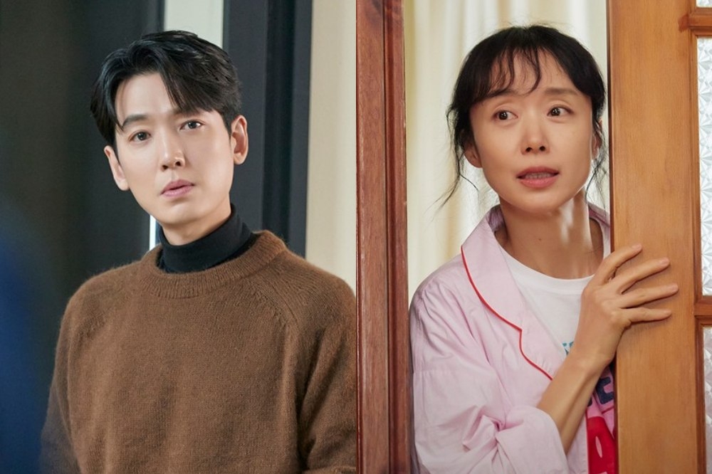 韓國男星鄭敬淏（左）搭檔影后全道嬿（右）主演的浪漫喜劇《浪漫速成班》即將在本週迎來大結局，日前播出14集更再突破自身最高收視紀錄來到14.2％，劇情引發兩極熱議。（取自tvN）